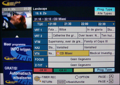 GUIDE+ - Scheduled CSI Miami