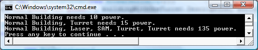 Decorator Output