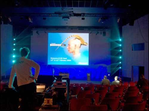 Bruno Segers opening DevDays 2004