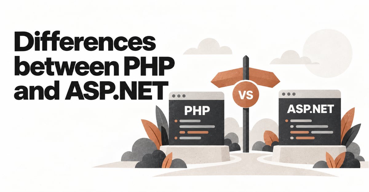 Differences between PHP and ASP.NET