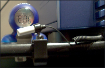 Convention clock and DevDays 2004 USB flashlight