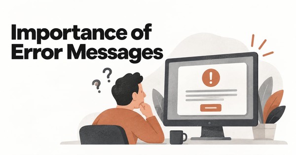 Importance of Error Messages