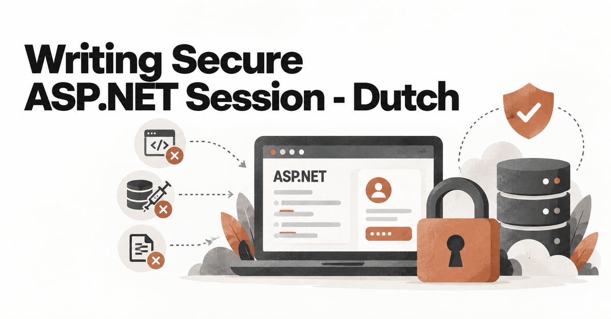Writing Secure ASP.NET Session (Dutch)