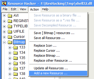Add a new resource
