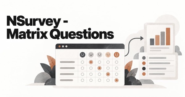 NSurvey: Matrix Questions