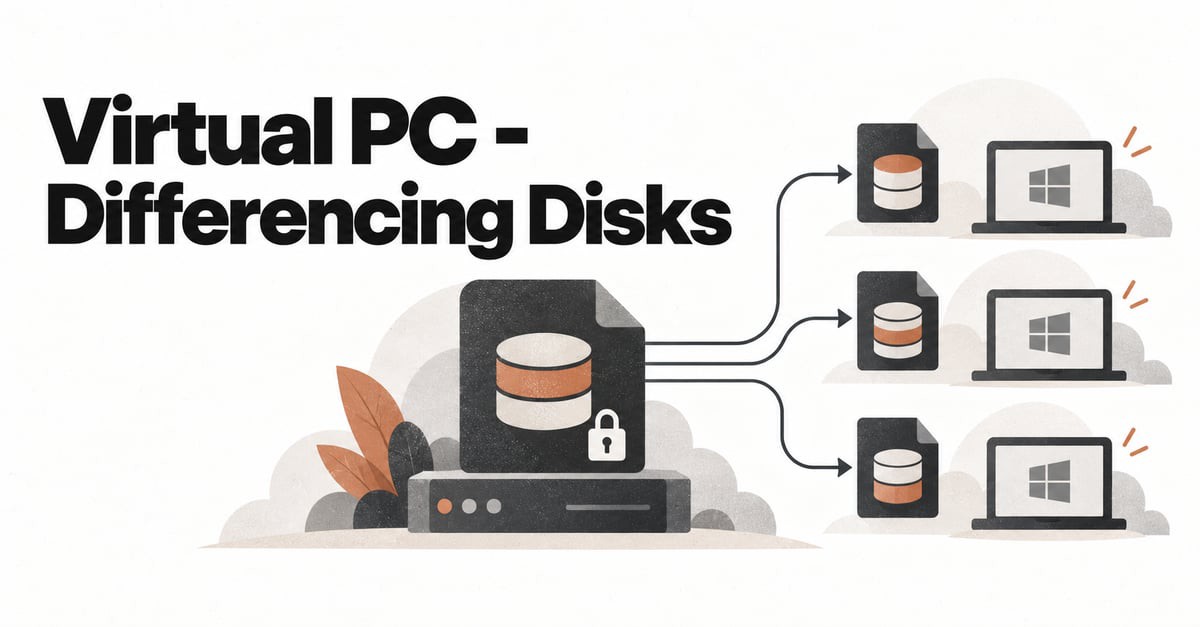 Virtual PC: Differencing Disks