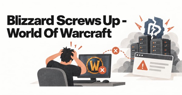 Blizzard Screws Up World of Warcraft