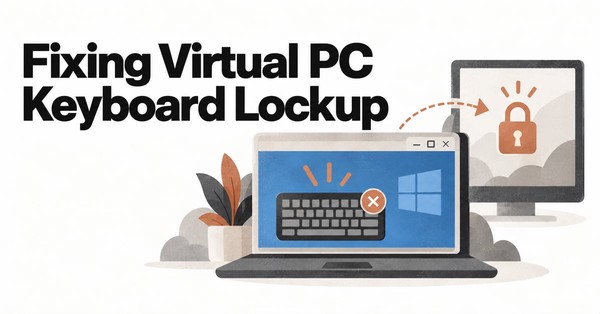 Fixing Virtual PC Keyboard Lockup
