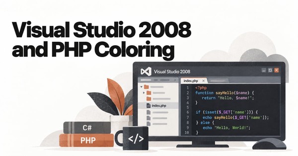 Visual Studio 2008 and PHP Coloring