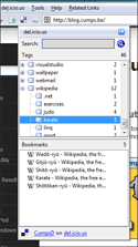 Firefox del.icio.us Bookmarks add-in