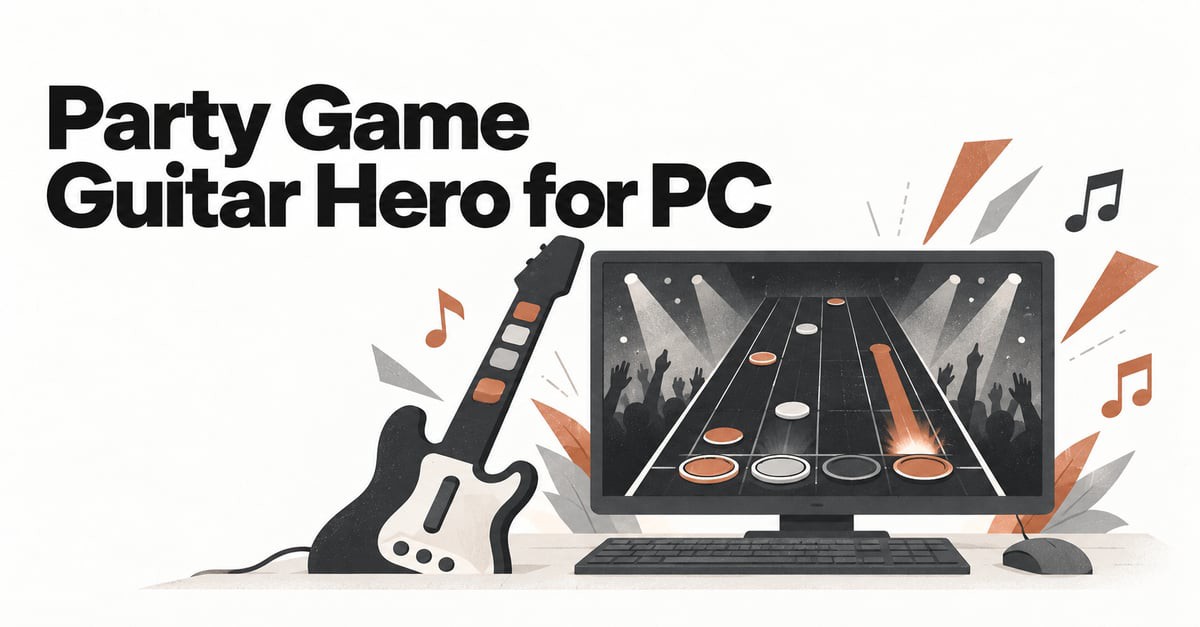 Party Game Guitar Hero for PC
