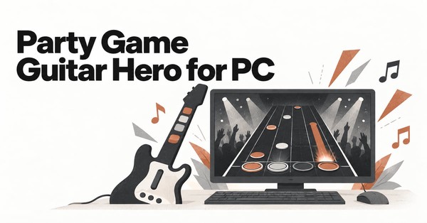 Party Game Guitar Hero for PC
