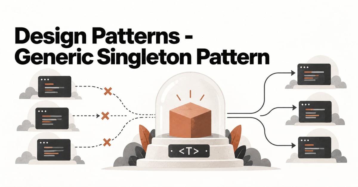 Design Patterns - Generic Singleton Pattern