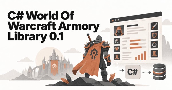 C# World Of Warcraft Armory Library 0.1