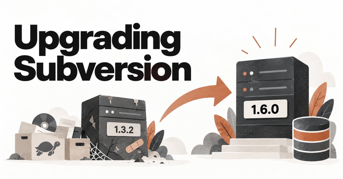 Upgrading Subversion