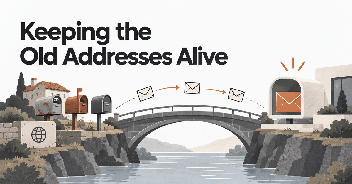 Keeping the Old Addresses Alive