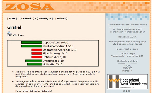 Zosa screenshot