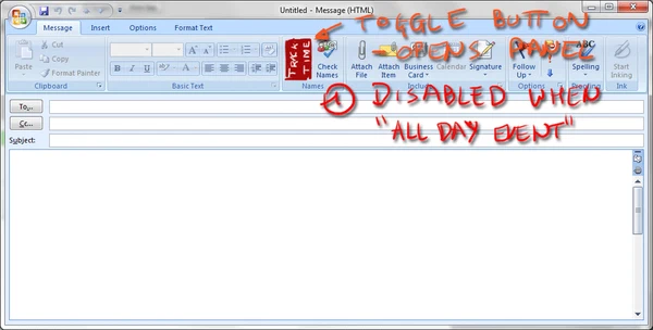 Outlook Time screenshot