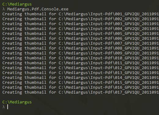 PDF Processing