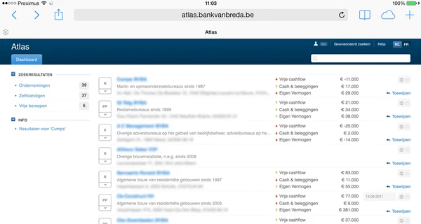 Atlas screenshot