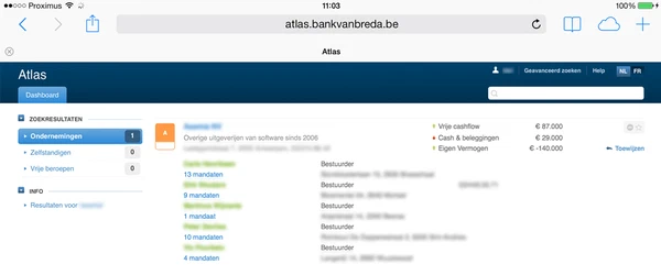 Atlas screenshot