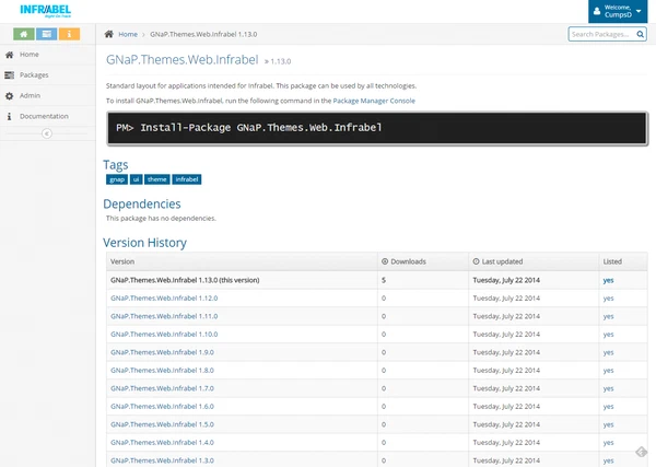 NuGet screenshot