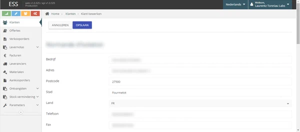 ESS screenshot