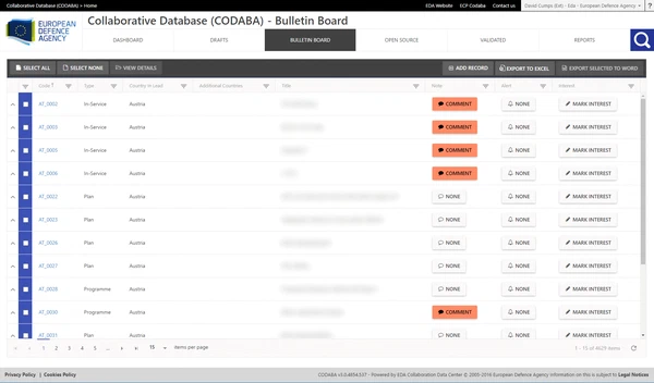 Codaba screenshot