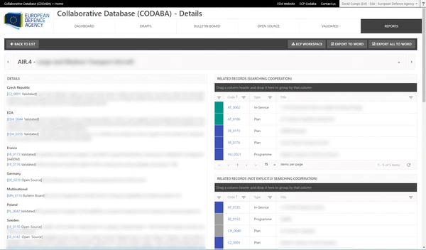 Codaba screenshot
