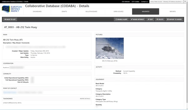 Codaba screenshot