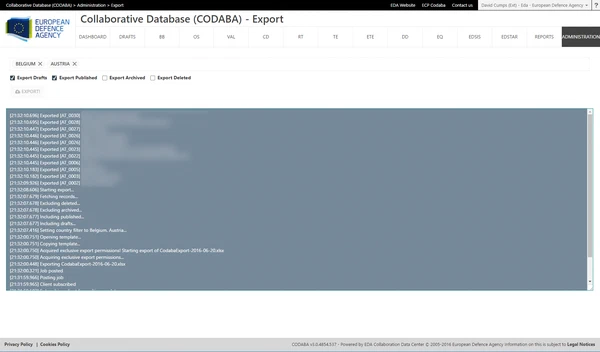 Codaba screenshot
