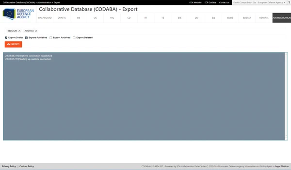 Codaba screenshot