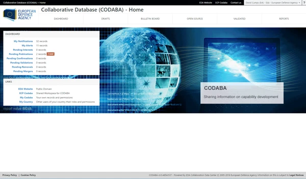 Codaba screenshot