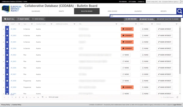 Codaba screenshot