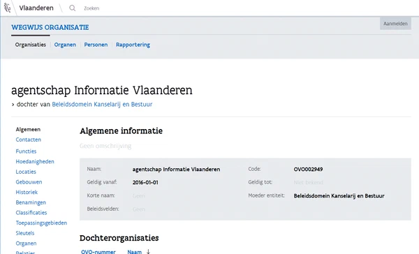 Wegwijs screenshot