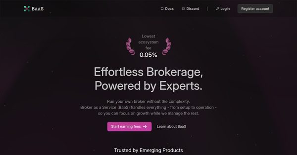 Broker as a Service