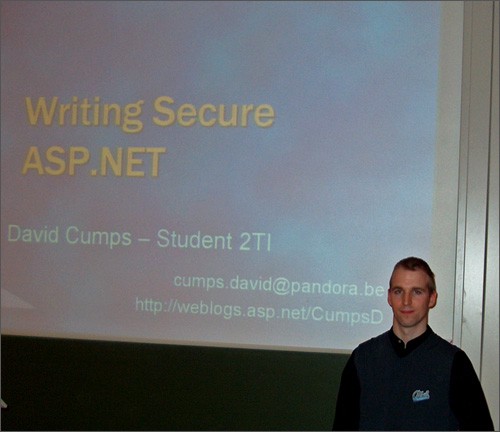 Securing websites (ASP.NET)